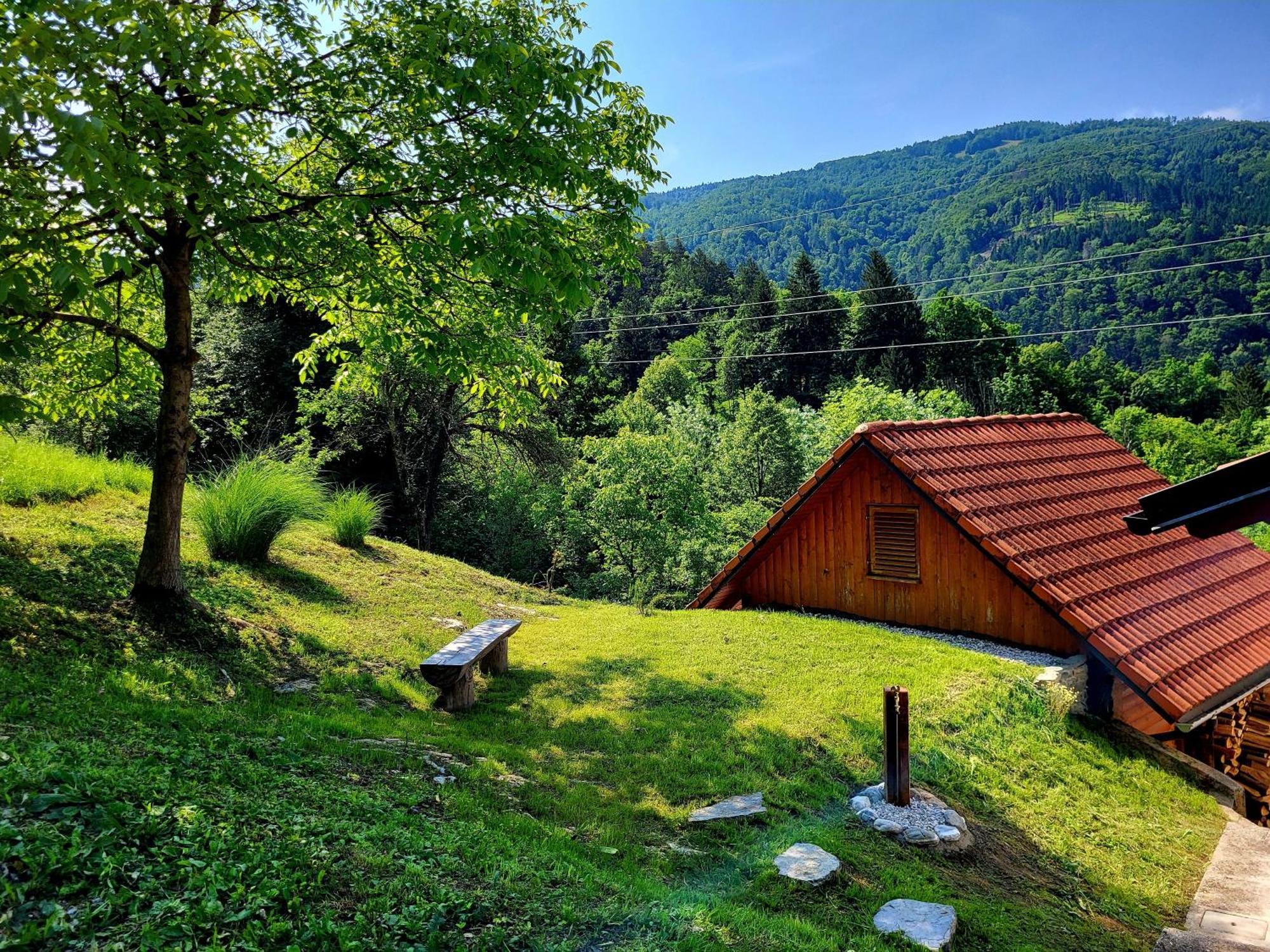 Cukova Bajta Most na Soči Exterior foto