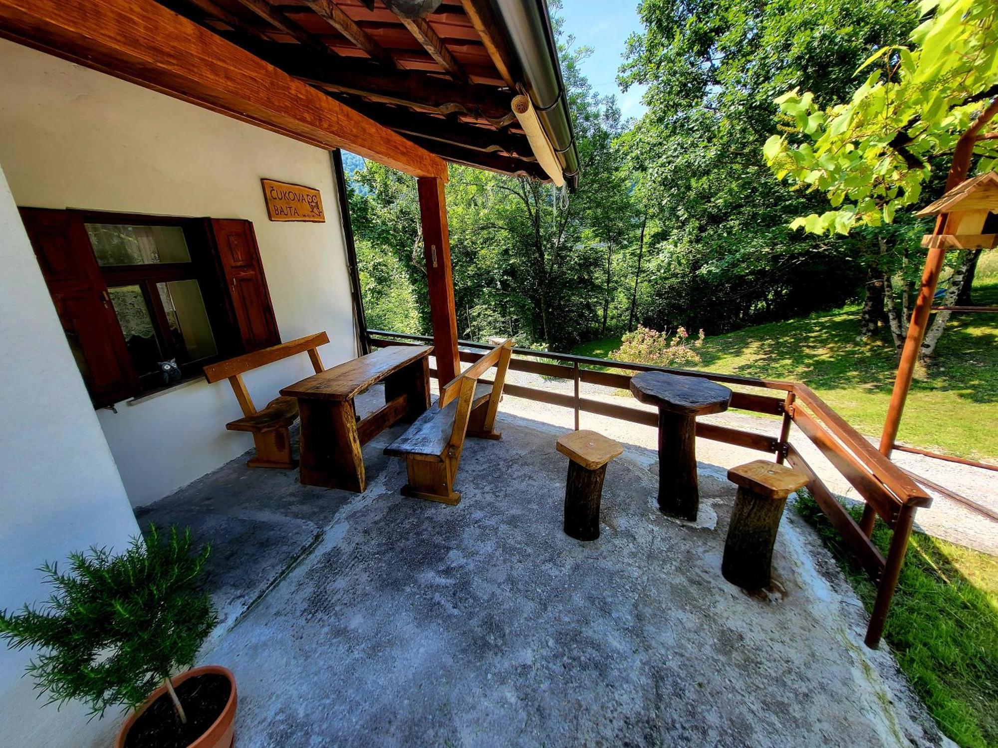 Cukova Bajta Most na Soči Exterior foto