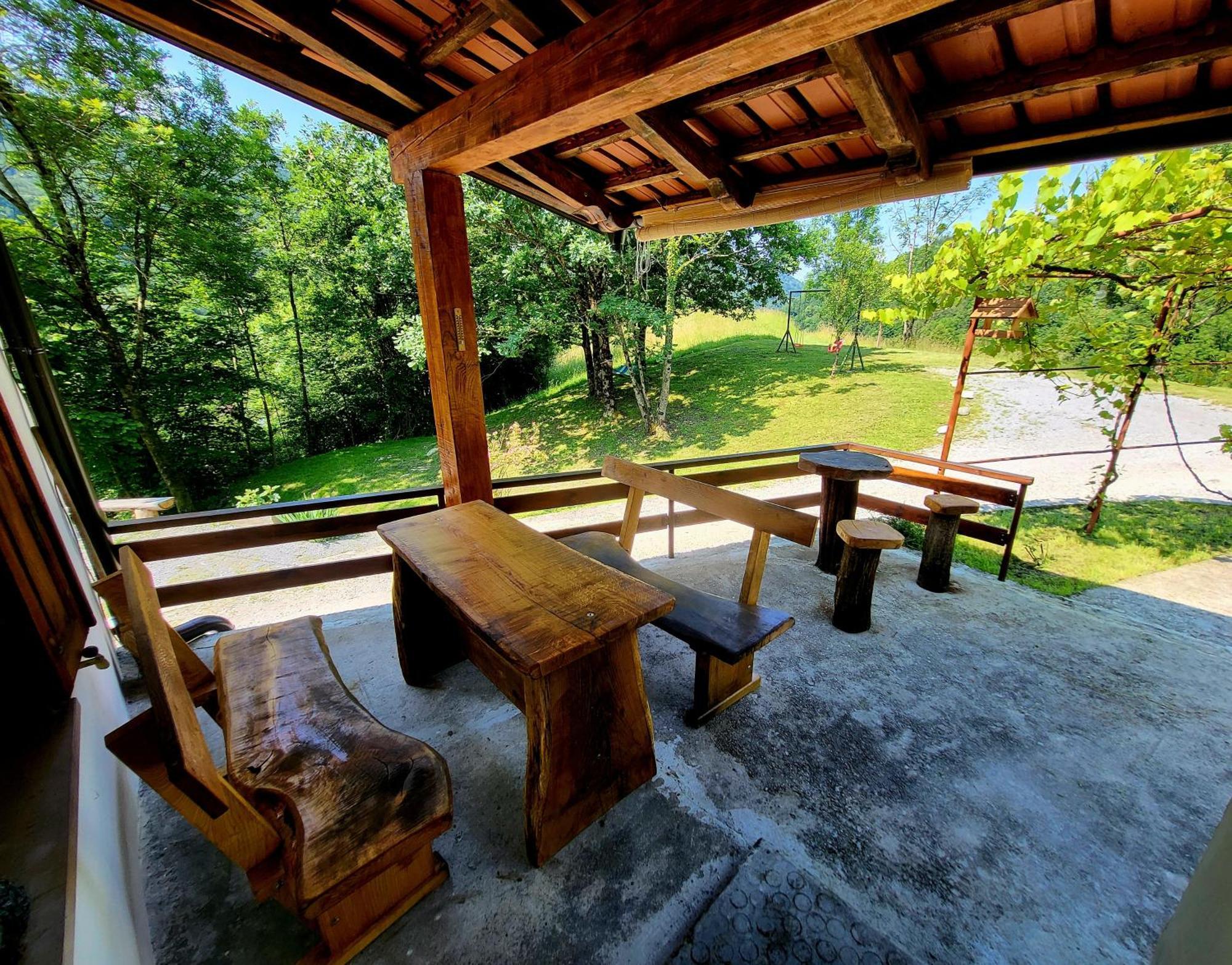 Cukova Bajta Most na Soči Exterior foto
