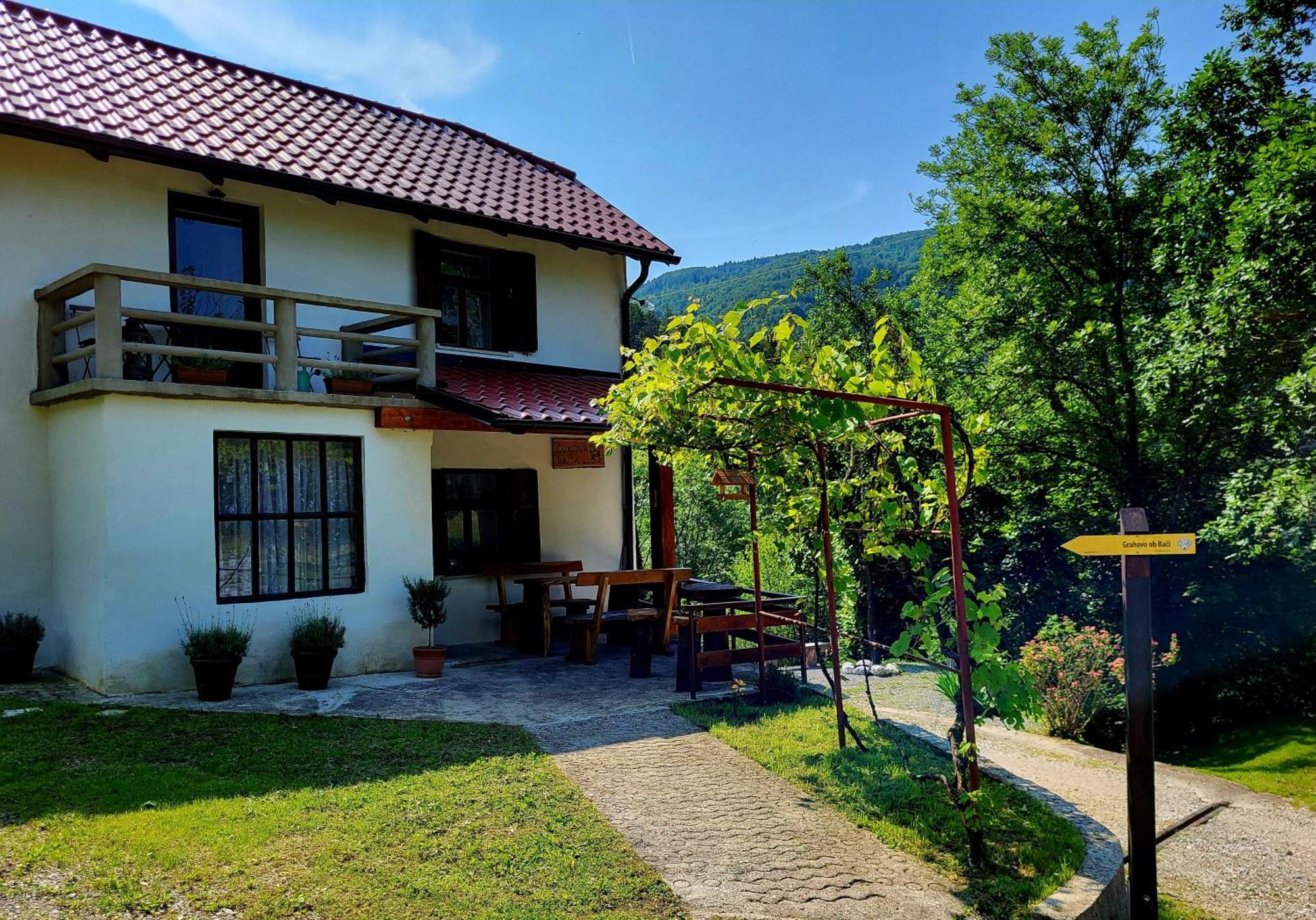 Cukova Bajta Most na Soči Exterior foto