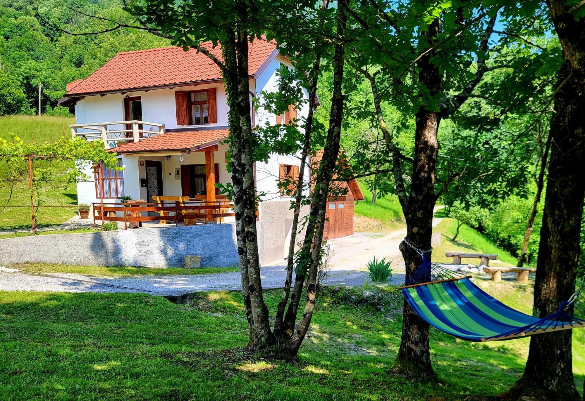 Cukova Bajta Most na Soči Exterior foto