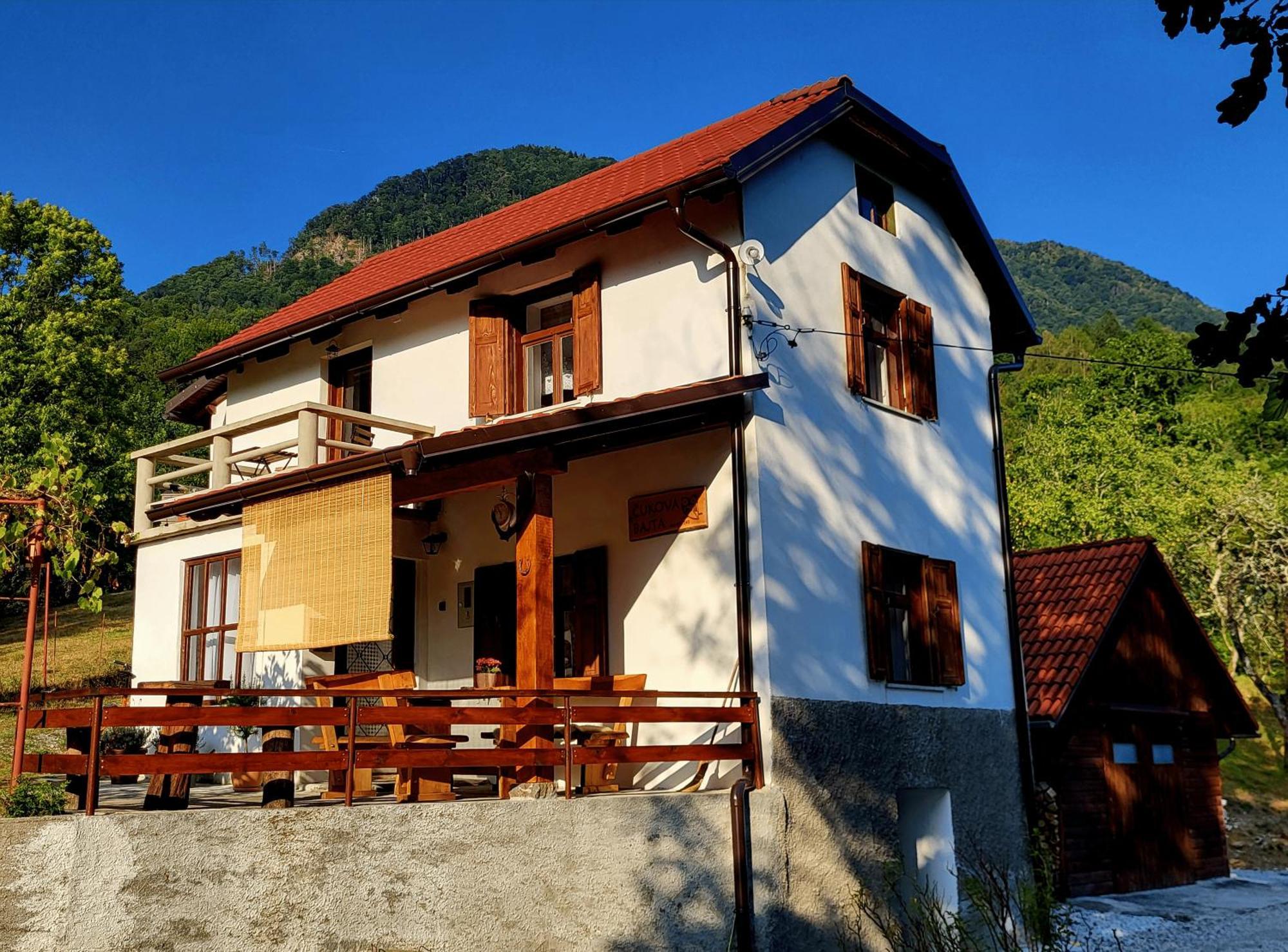 Cukova Bajta Most na Soči Exterior foto